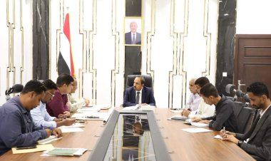 اجتماعٌ للوحدة التنفيذية لمشروع خور المكلا يستعرض مراحل العمل المنفذة بالمرحلة الثانية بنسبة انجاز 14%