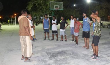 يحل ضيفاً على المكلا مساء اليوم..  أهلي الغيل يختتم تمارينه لخوض منافسات البطولة الرمضانية لكرة السلة