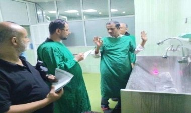 إدارة المنشآت صحة عدن تنفذ حملة تفتيشية ورقابية مفاجئة على المستشفيات الخاصة والمراكز الصحية بدارسعد