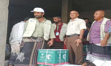 مدير عام حبيل جبر يدشن الدفعة الثانية من مشروع السلة الغذائية المقدمة من مركز الملك سلمان