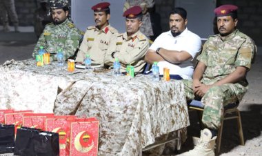 بحضور أركان القيادة والسيطرة لواء النخبة الحضرمي ينفذ الأمسية الثقافية الرمضانية