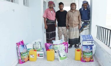 أبين.. انتقالي المحفد يٌدشّن توزيع السلال الغذائية على الأسر المحتاجة