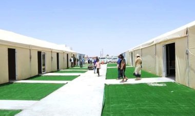 الامداد الدوائي بمكتب الصحة بحضرموت الوادي يرفد المستشفى الميداني بميناء الوديعة البري بأدوية ومحاليل وريدية ومستلزمات طبية