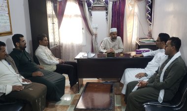 رئيس مؤسسة وادي دوعن للتنمية يلتقي بمدير  مؤسسة أمان للتنمية