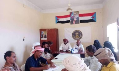 تنفيذية انتقالي قلنسية وعبدالكوري تعقد اجتماعها الدوري لشهر مارس