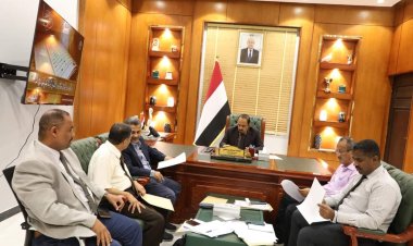 المحافظ بن ماضي يبحث الخطوات العملية العاجلة والمستقبلية لتحسين أوضاع هيئة ابن سينا