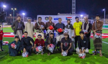 قيادة انتقالي عتق بشبوة تقدم  دعماً للفرق الشعبية في المديرية