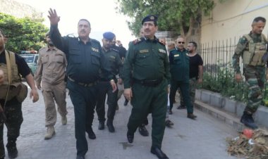 وزير الداخلية يطلع على سير العمل في ادارة شرطة عدن