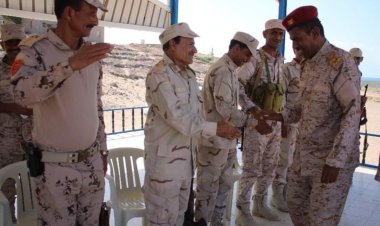 رئيس شعبة التدريب بالمنطقة العسكرية الثانية في زيارة معايدة لأبطال لواء بارشيد