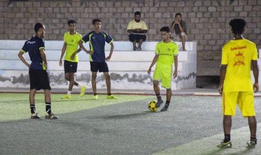 أهلي الغيل يعاود تدريباته استعداداً لنهائيات كأس حضرموت الثامنة