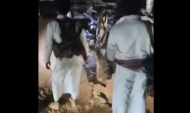 انفجار لغم بسيارة مغترب يمني في صحراء الجوف