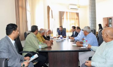 وكيلا وزارة النفط والمعادن يطلعان على سير العمل بهيئتي المساحة الجيولوجية وإستكشاف النفط