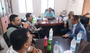 نائب مدير شركة النفط فرع المهرة يزور فرع الشركة بعدن لتبادل الخبرات وتعزيز اوجه التعاون