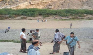 تنفيذية مؤتمر حضرموت في حجر تساهم في فتح معبرة كنينة