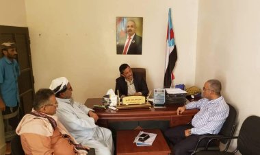 رئيس تنفيذية انتقالي أبين يلتقي مديري مكتب الأوقاف والشؤون الاجتماعية بالمحافظة