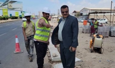 مدير عام المنصورة يثمن دور القطاع الخاص في تحسين الصورة الجمالية للمديرية