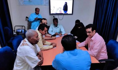 فريق من انتقالي أبين يبحث مع مكتب الصحة بالمحافظة تداعيات انتشار مرض الكوليرا