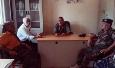 أبين.. رئيس تنفيذية انتقالي مودية يتفقد مبنى أمن المديرية