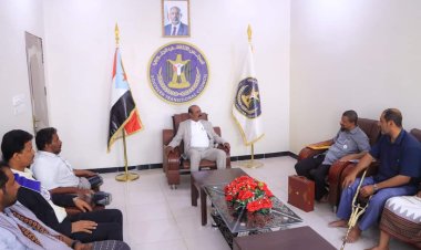 رئيس تنفيذية انتقالي شبوة يلتقي أعضاء الهيئة الإدارية لجمعية رعاية وتأهيل المعاقين بالمحافظة
