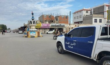 أمن غيل باوزير يلقي القبض على طفلين قاما بحرق دراجة نارية عمدًا