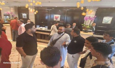 وكيل محافظة عدن يتفقد أبناء عدن المشاركين ضمن الفريق الوطني ببطولة الروبوت والذكاء الاصطناعي في الأردن