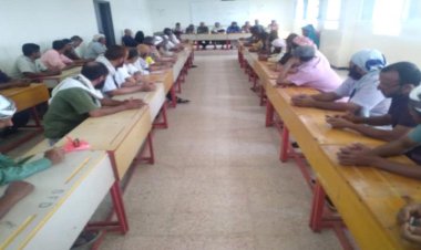 مدير عام لودر يترأس الأجتماع الدوري للإدارات المدرسية بالمديرية