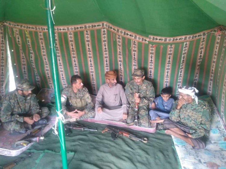 رئيس تنفيذية انتقالي جيشان يتفقد قوات الحزام الأمني بالمديرية