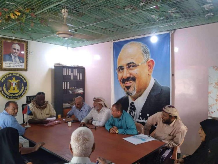 العاصمة عدن.. تنفيذية انتقالي التواهي تعقد اجتماعها الدوري لشهر أبريل