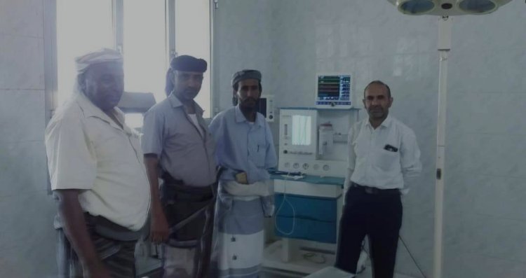 رئيس تنفيذية انتقالي المحفد يتفقد مستشفى الشهيد صلاح ناصر محمد بالمديرية