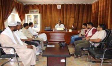 رئيس هيئة مصائد خليج عدن يستقبل نائب محافظ عدن ومدير عام مديرية المعلا