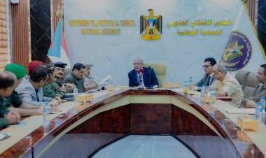 الكثيري يترأس اجتماعاً لمناقشة التحضيرات النهائية وتدشين فعاليات إحياء الذكرى السابعة لإعلان عدن التاريخي وتأسيس المجلس