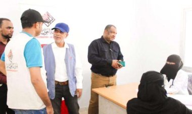 مدير الصحة في بروم ميفع يتفقد سير برنامج تعزيز خدمات الرعاية الإنجابية والصحية بالمركز الصحي بالمديرية