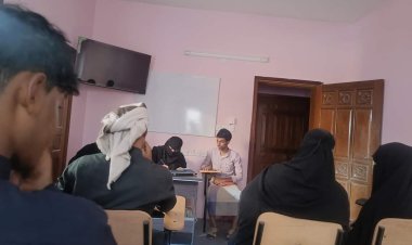 الاتحاد العام لطلبة جامعة حضرموت يرعى الإجتماع الأول التأسيسي للمجلس الطلابي بكلية التعليم المفتوح.