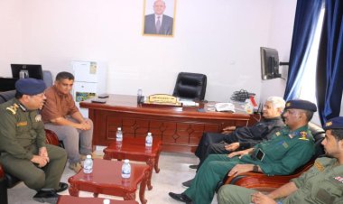 مدير كلية الشرطة حضرموت يلتقي رجل الأعمال مدير مجلس إدارة مجموعة كردوس القابضة