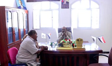 رئيس انتقالي شبوة يلتقي قائد القوات المشتركة بالمحافظة