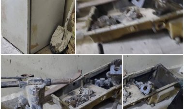 أمن غيل باوزير يلقي القبض على شخصين متهمين بسرقة معدات معمل بلك