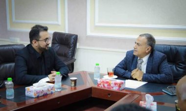 رئيس الهيئة الوطنية للإعلام يبحث مع رئيس جامعة عدن سبل التنسيق والشراكة