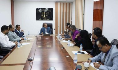 باعوم يبحث مع رئيس مجلس القضاء الأعلى سبل التعاون المشترك في مكافحة الفساد