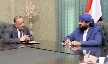 المحرمي يلتقي وزير النقل ورئيس الهيئة العامة للطيران المدني