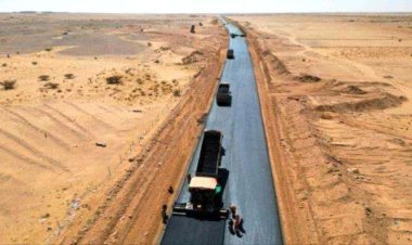 تواصل أعمال إعادة تأهيل طريق العبر الاستراتيجي