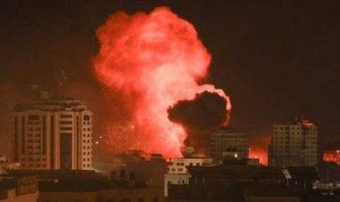 قصف إسرائيلي عنيف على حي الصبرة بغزة