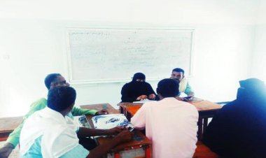 إدارة التعليم بانتقالي أبين تتفقد روضة أول مايو بمدينة الكود وتزور عددا من المدارس في المنطقة