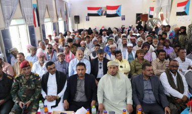 برعاية الرئيس الزُبيدي.. انتقالي سقطرى يحيي الذكرى السابعة لإعلان عدن التاريخي وتأسيس المجلس بحفل خطابي وفني