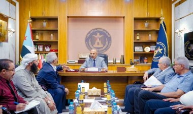 الرئيس الزُبيدي يطّلع على سير العمل في الهيئة العليا للأدوية والمستلزمات الطبية