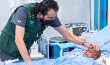 نبض السعودية يجري 89 عملية جراحية لأمراض وجراحة القلب للأطفال بالمكلا