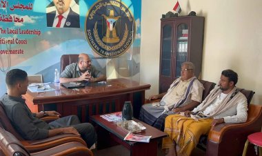 الجفري يطلع على نشاطات القيادة المحلية للمجلس الانتقالي بمديرية يبعث