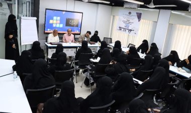 بحضور رئيس منسقيّة انتقالي الجامعة.. منسقية انتقالي طلاب كلية العلوم البيئيّة بجامعة حضرموت تنظم دورة تدريبية في "أسس منهجيات البحث العلمي في العلوم التطبيقية"