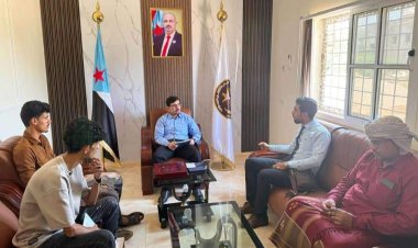 رئيس تنفيذية انتقالي المهرة يلتقي مدير إدارة مؤسسة جود ميديكال