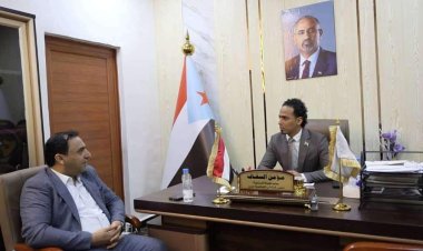 السقاف يبحث مع وكيل وزارة الشباب والرياضة سبل التعاون المشترك وإقامة المراكز الصيفية