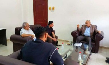 مدير عام صحة عدن يلتقي مدير عام البرنامج الوطني لمكافحة الملاريا بوزارة الصحة